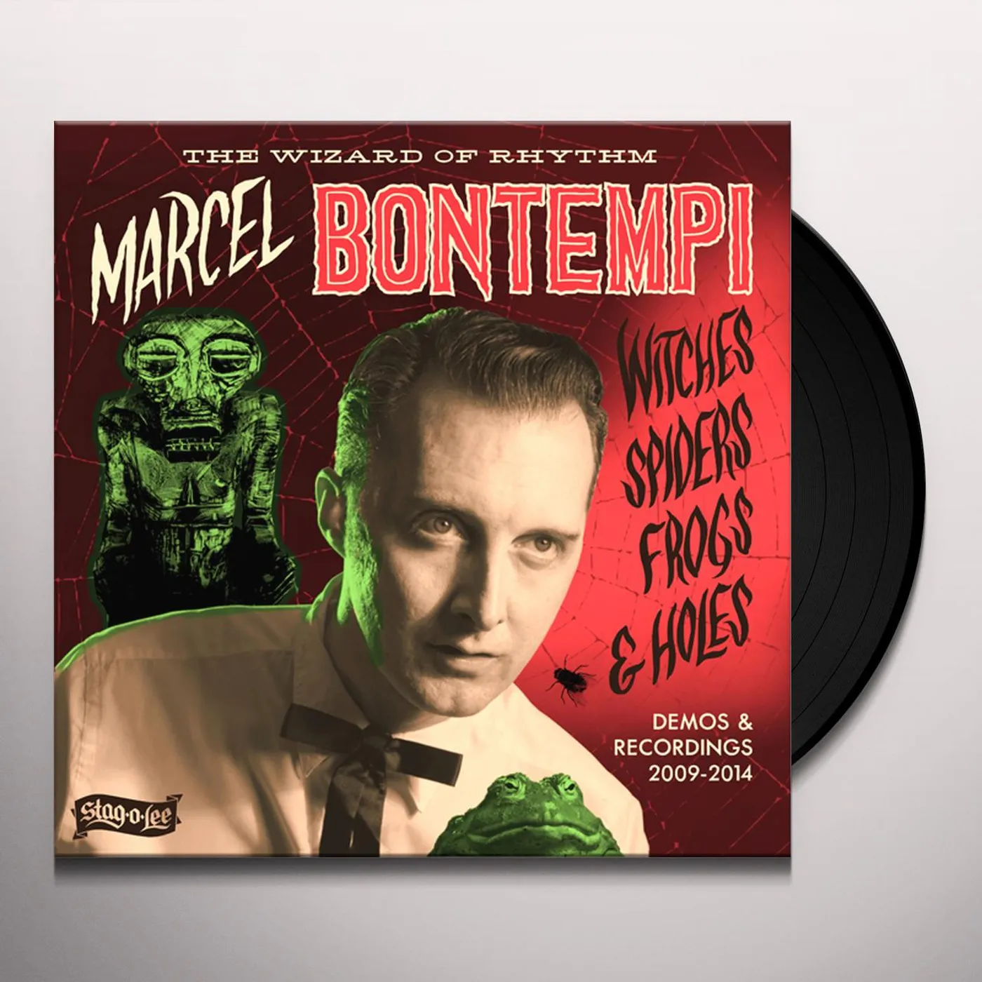 Marcel Bontempi WITCHES SPIDERS FROGS & HOLES: DEMOS & RECORDINGS Vinyl Record