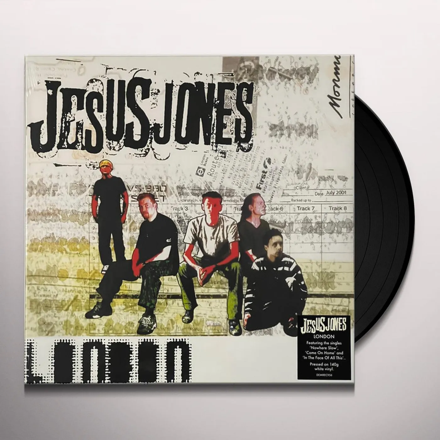Jesus Jones LONDON (WHITE VINYL/140G) Vinyl Record