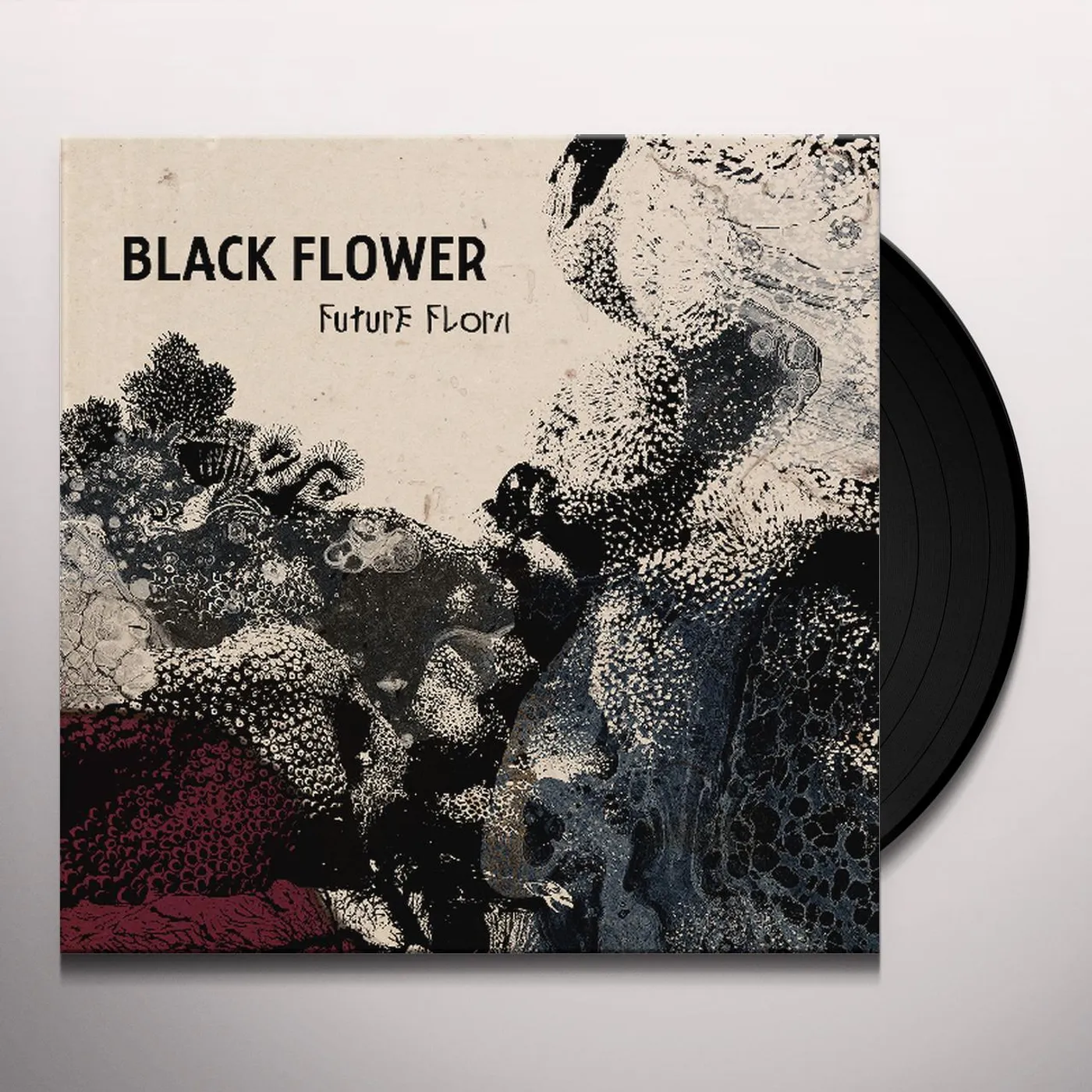 Black Flower Future Flora Vinyl Record