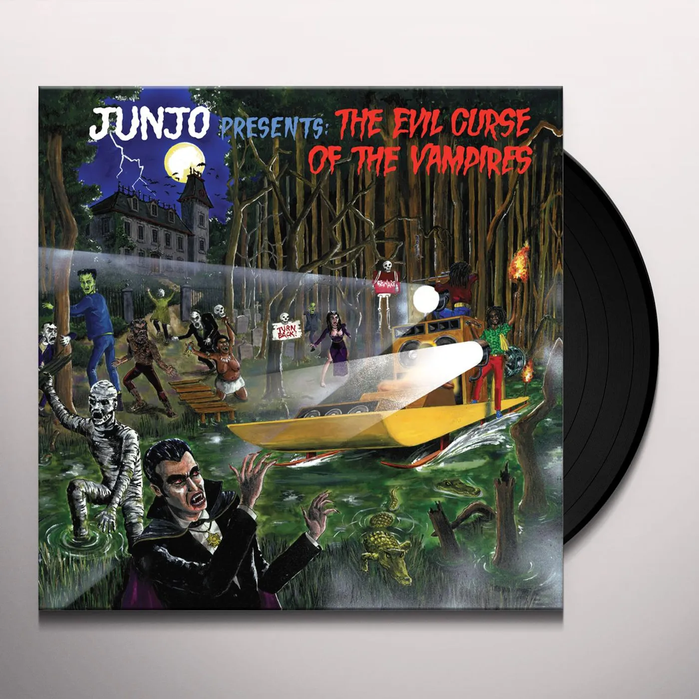 Henry Junjo Lawes JUNJO PRESENTS: THE EVIL CURSE OF THE VAMPIRES Vinyl Record