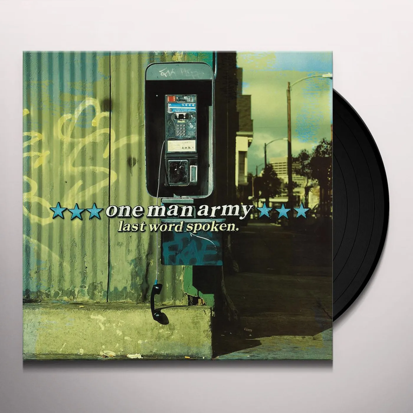 One Man Army LAST WORD SPOKEN Vinyl Record