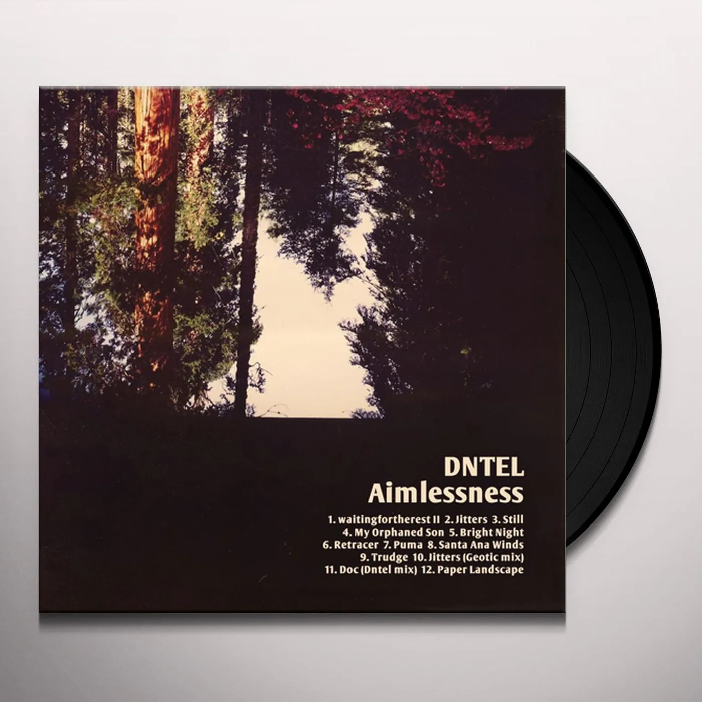 Dntel AIMLESSNESS Vinyl Record - w/CD