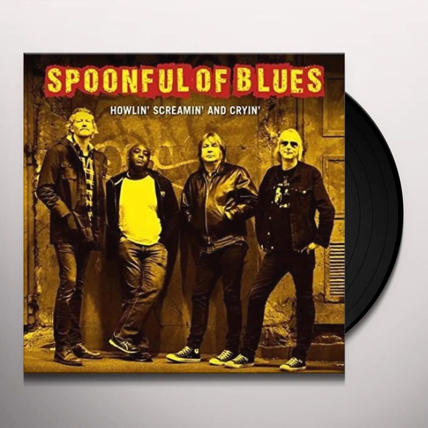 Spoonful Of Blues HOWLIN SCREAMIN & CRYIN Vinyl Record