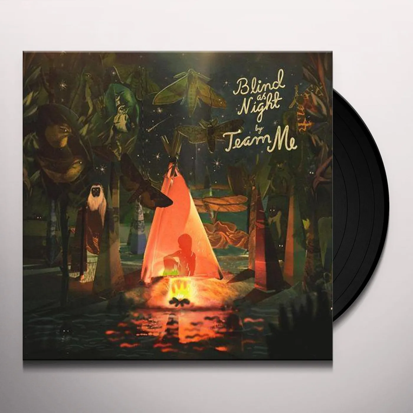 Team Me Blind as Night Vinyl Record