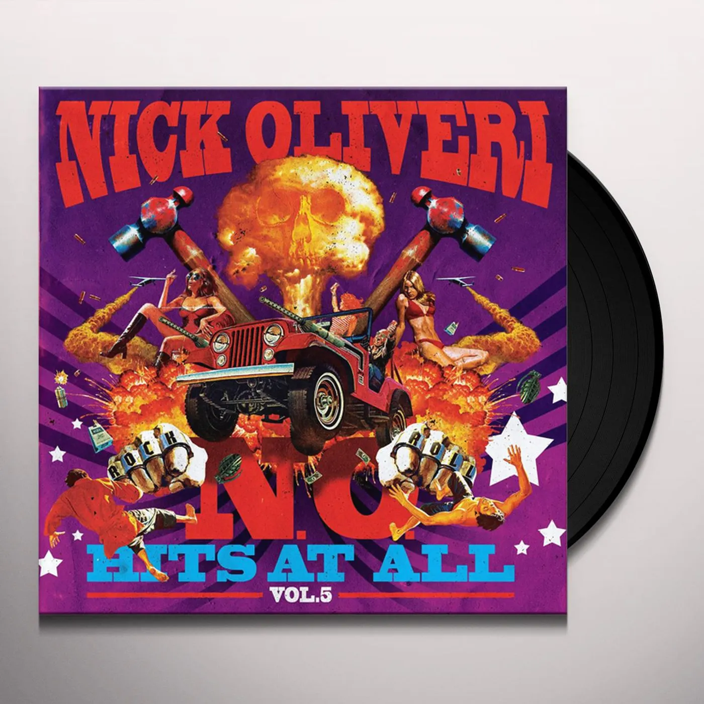 Nick Oliveri N.O. HITS AT ALL 5 Vinyl Record