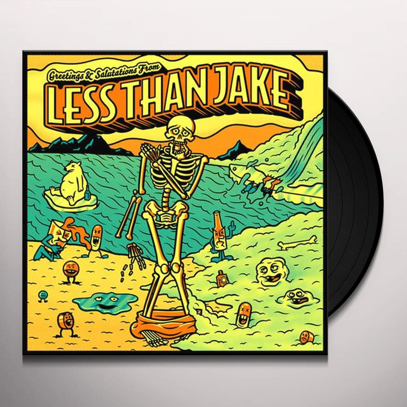 Less Than Jake Greetings & Salutations Vinyl Record