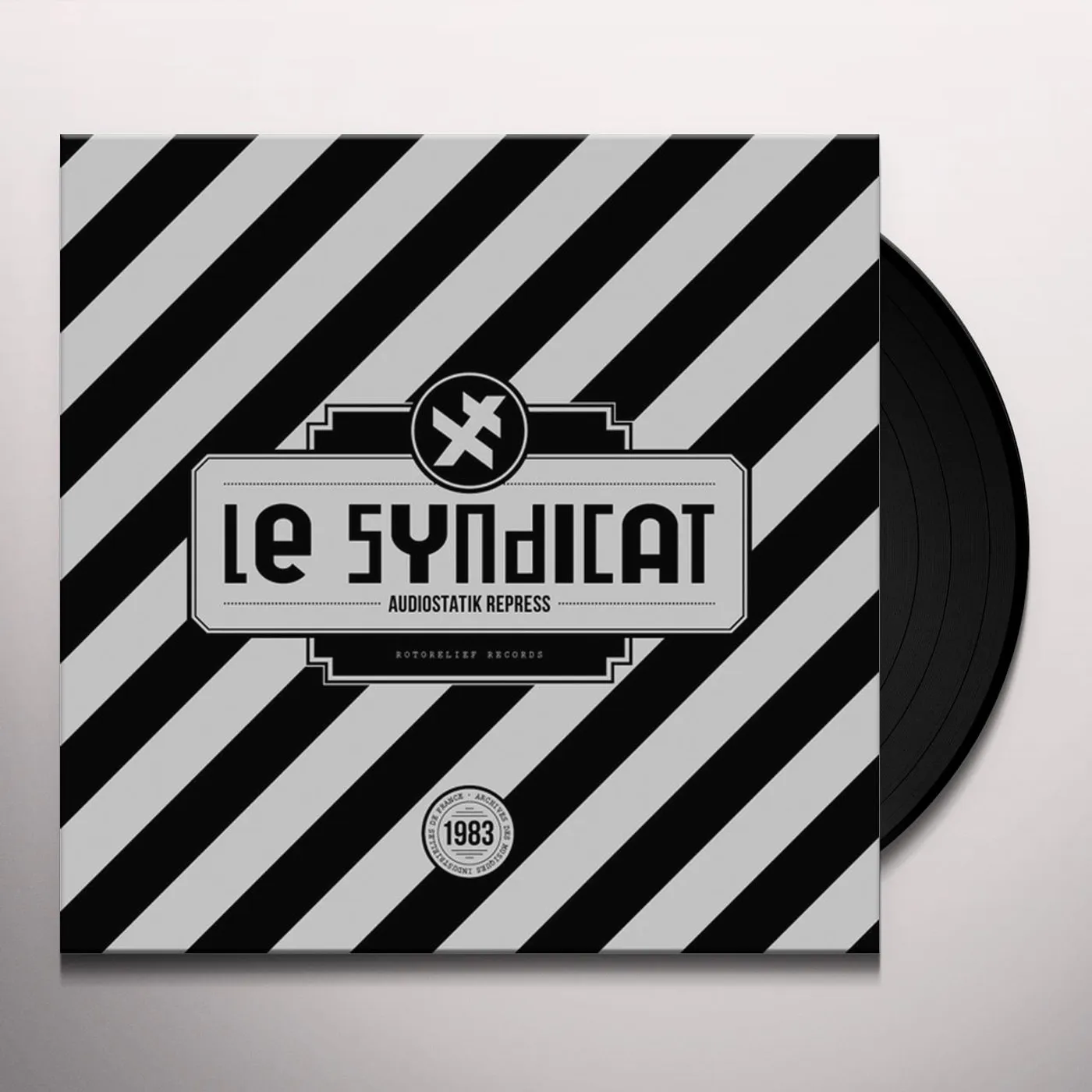 Le syndicat Audiostatik Repress Vinyl Record