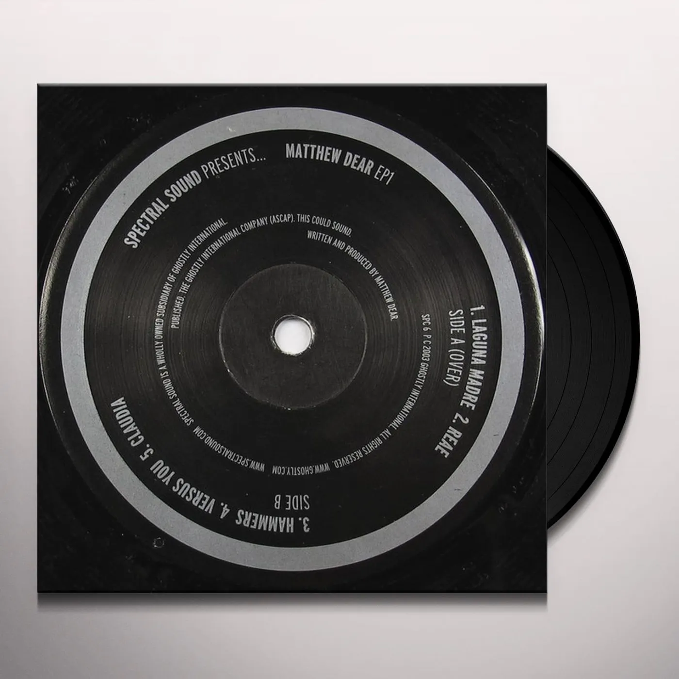 Matthew Dear EP1 Vinyl Record