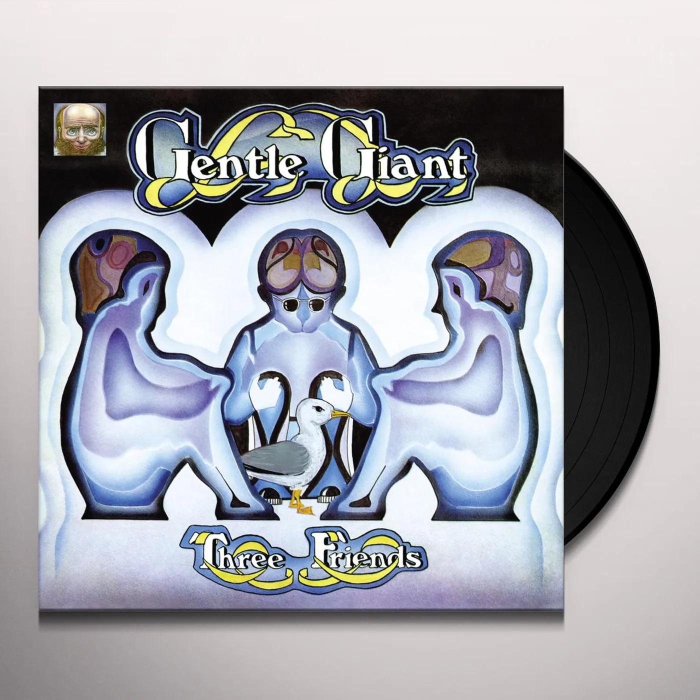 Gentle Giant Three Friends Vinyl Record