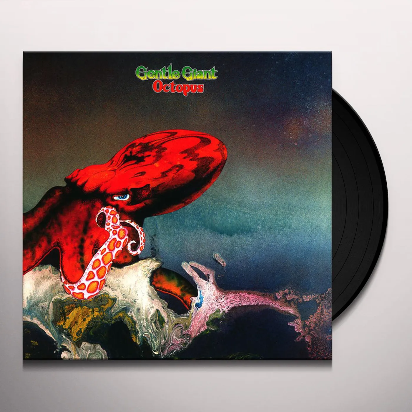 Gentle Giant Octopus Vinyl Record