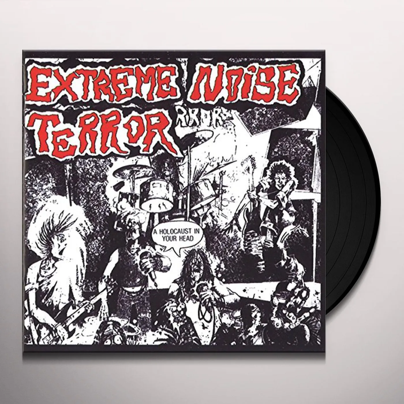 Extreme Noise Terror Holocaust in Your Head Vinyl Record