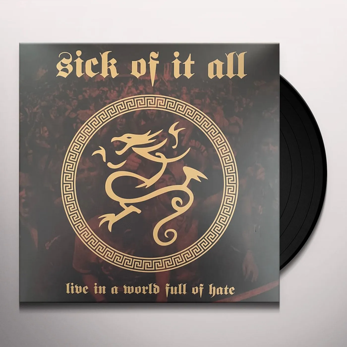 Sick Of It All LIVE IN A WORLD FULL OF HATE Vinyl Record