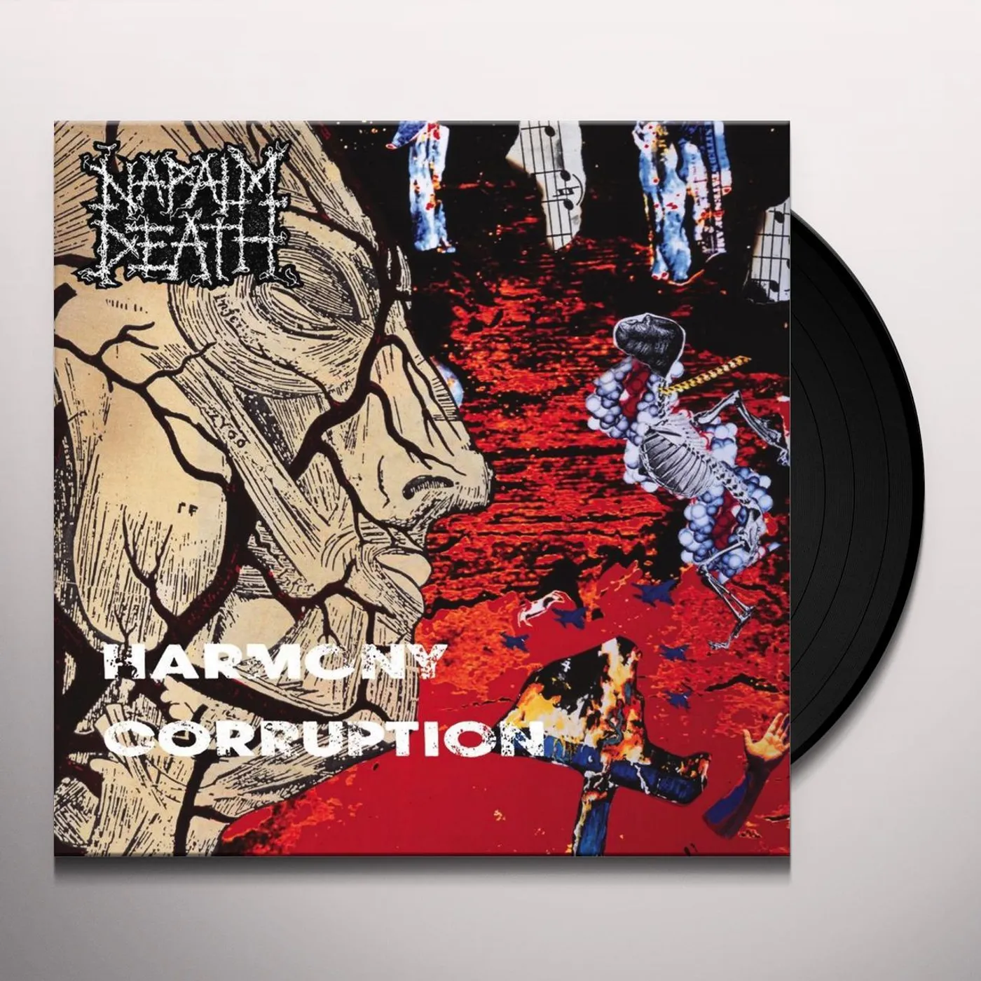 Napalm Death Harmony Corruption Vinyl Record