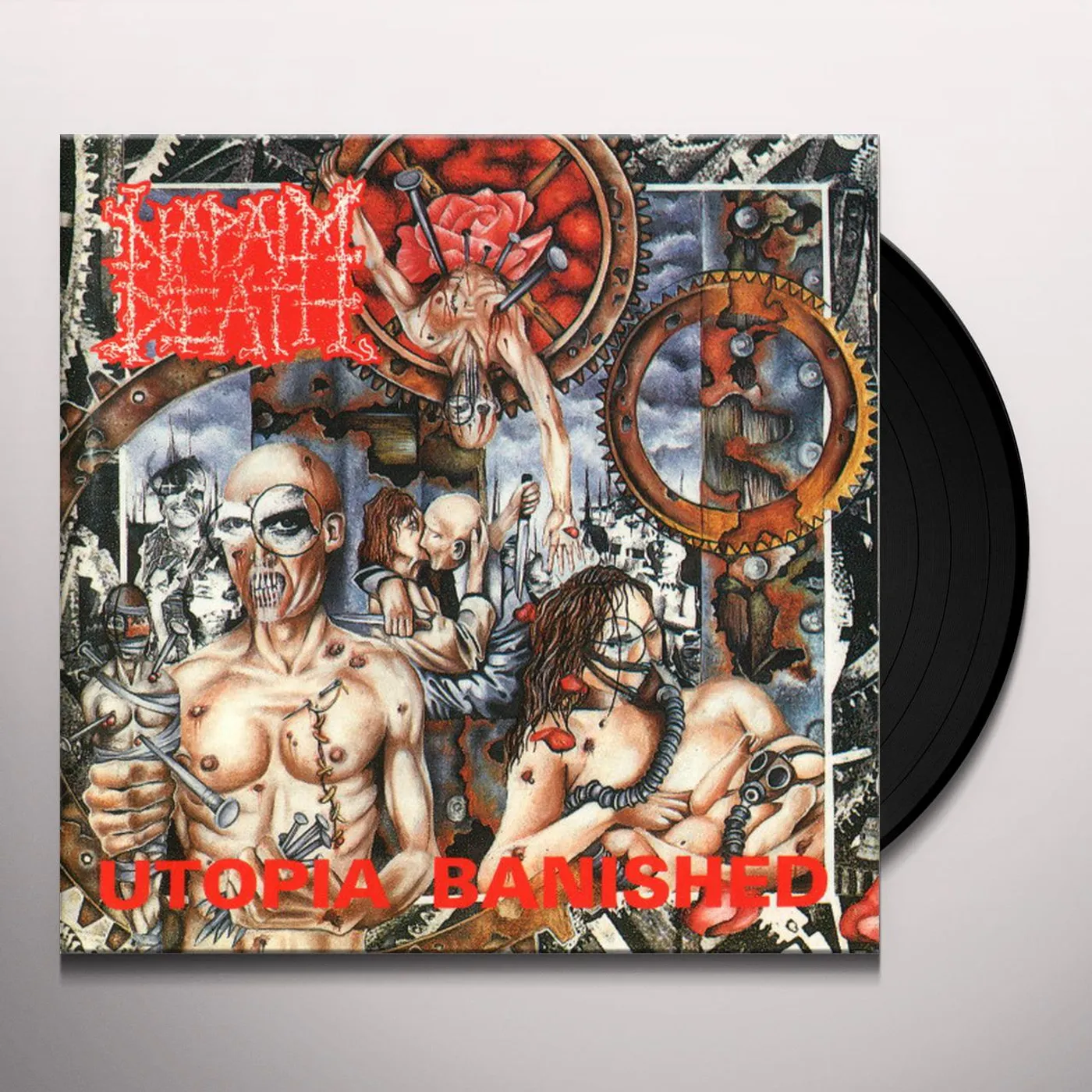 Napalm Death Utopia Banished Vinyl Record