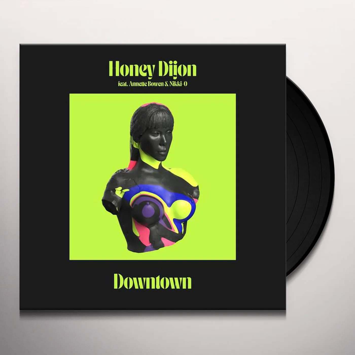 Honey Dijon DOWNTOWN (LOUIE VEGA REMIXES) Vinyl Record