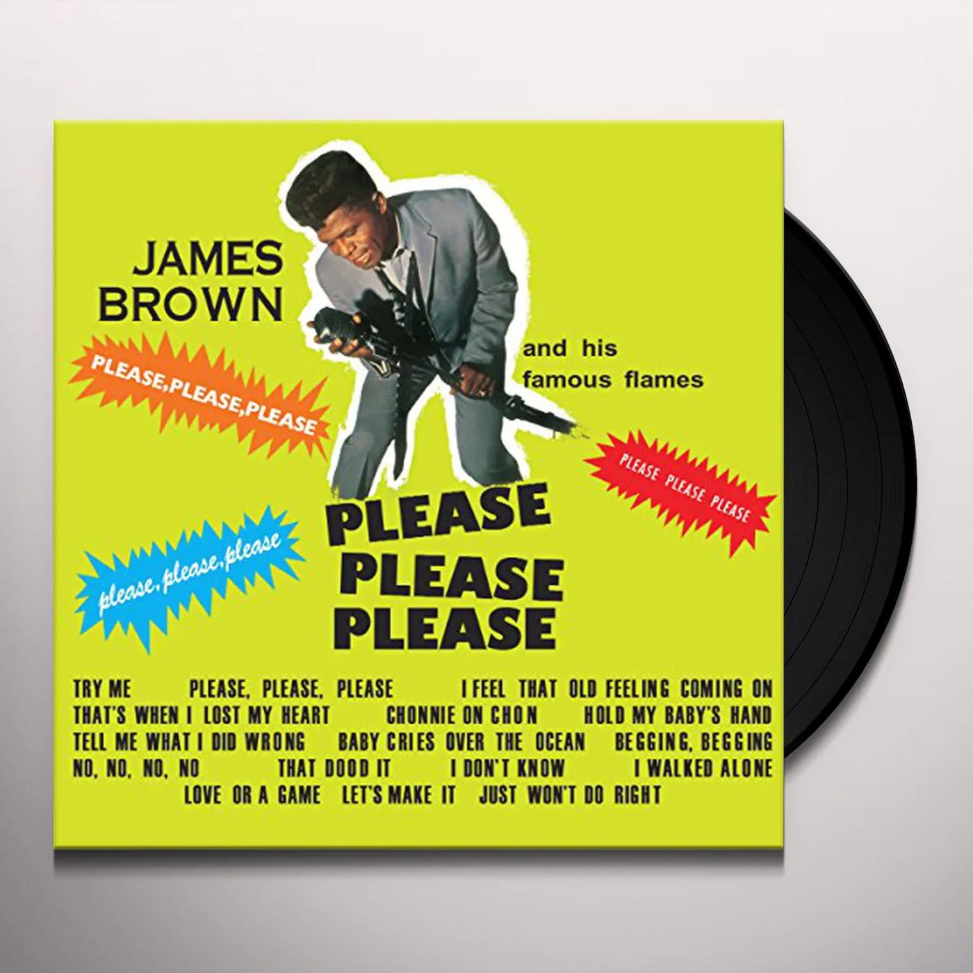 James Brown & The Famous Flames Please Please Please Vinyl Record
