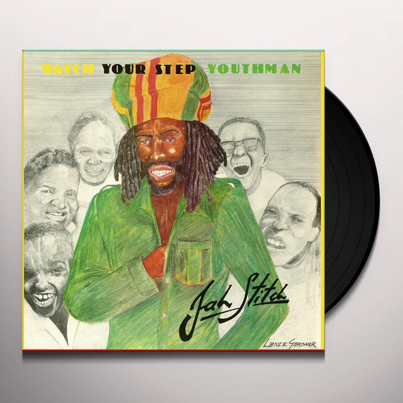 Jah Stitch Watch Your Step Youthman Vinyl Record