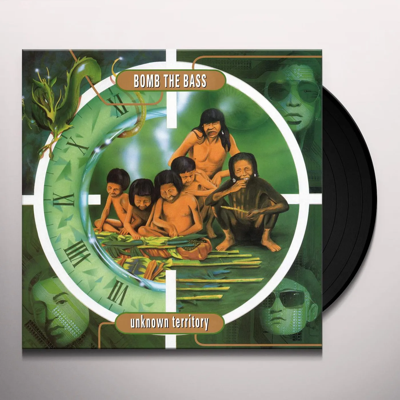 Bomb The Bass Unknown Territory Vinyl Record