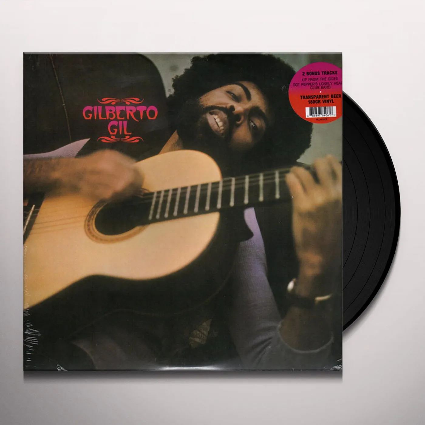 GILBERTO GIL- TRANSPARENT GOLD VINYL Vinyl Record
