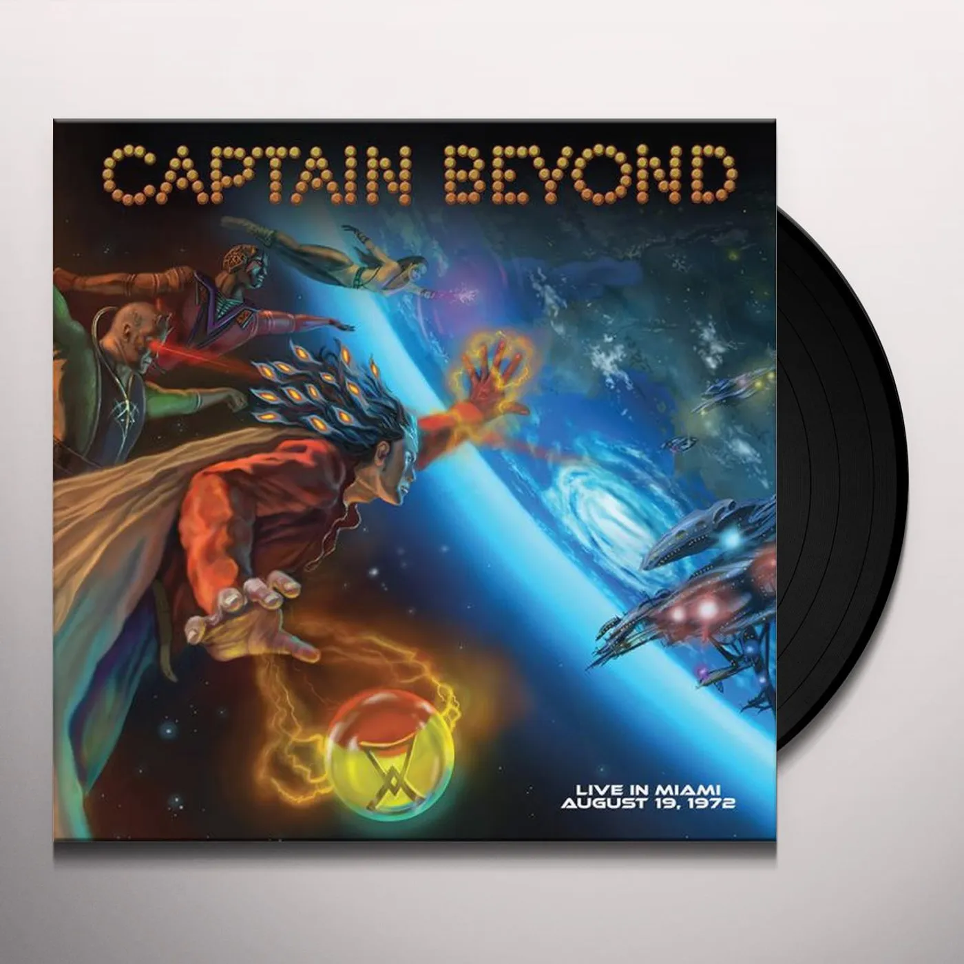 Captain Beyond LIVE IN MIAMI - AUGUST 19 1972 Vinyl Record