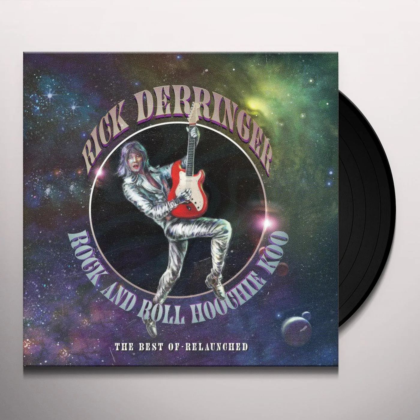 Rick Derringer Rock & Roll Hoochie Koo - The Best Of Relaunched Vinyl Record