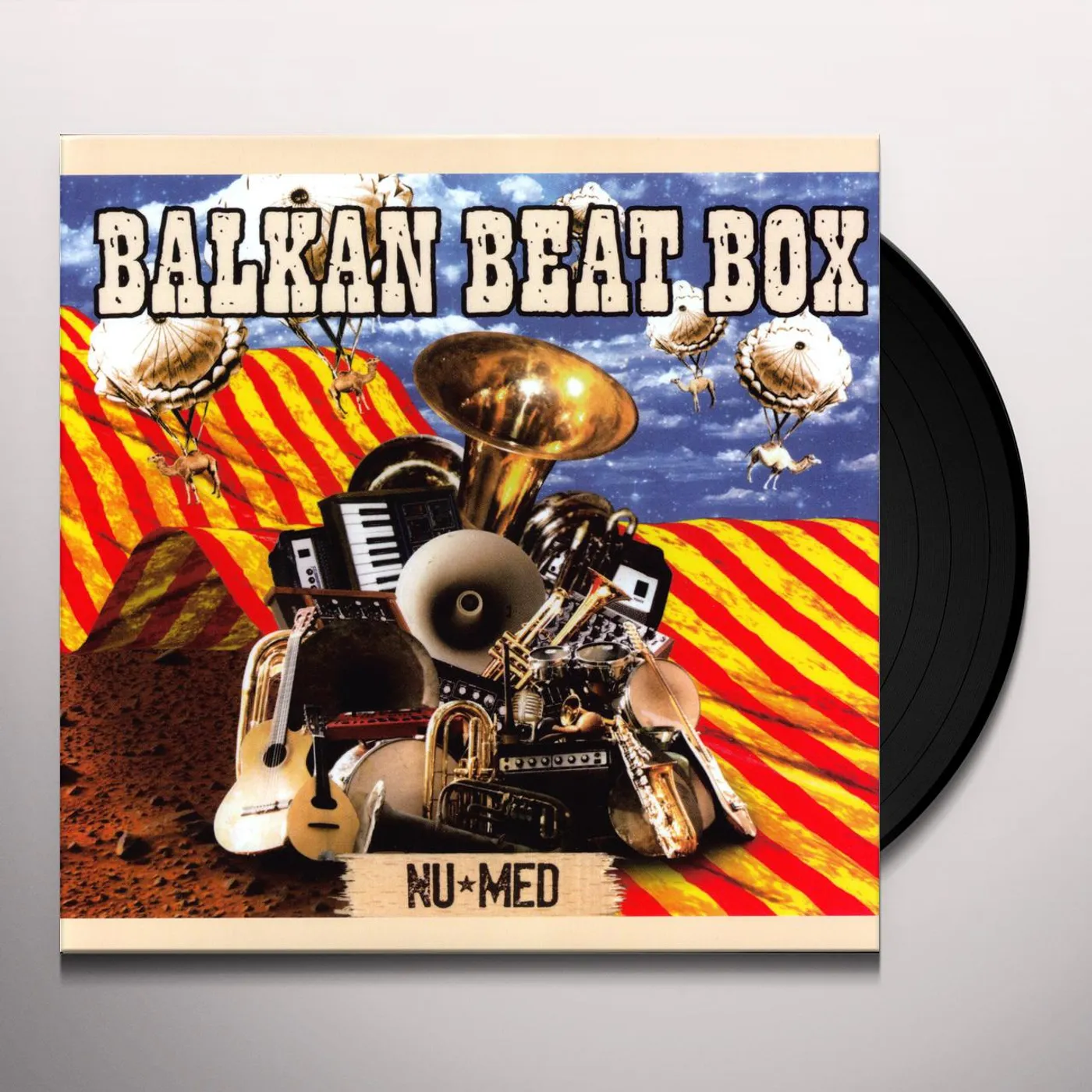 Balkan Beat Box Nu Med Vinyl Record