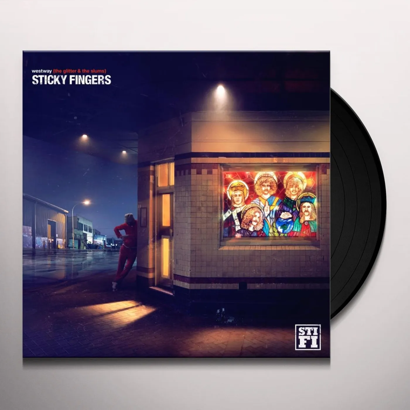 Sticky Fingers WESTWAY (GLITTER & THE SLUMS) Vinyl Record