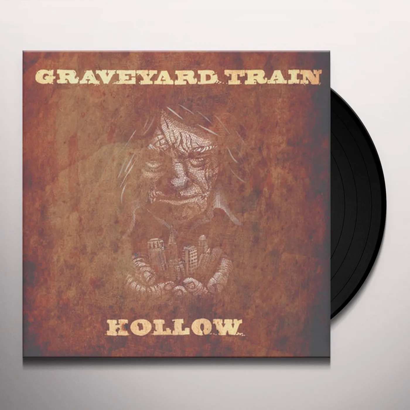 Graveyard Train HOLLOW: BLACK Vinyl Record