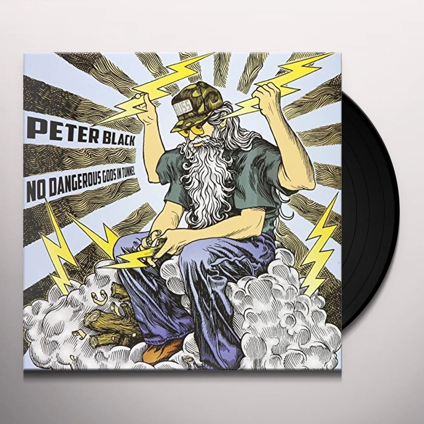Peter Black NO DANGEROUS GODS IN TUNNEL Vinyl Record
