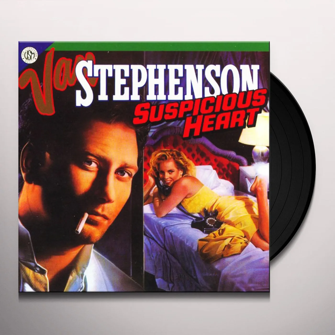 Van Stephenson Suspicious Heart Vinyl Record