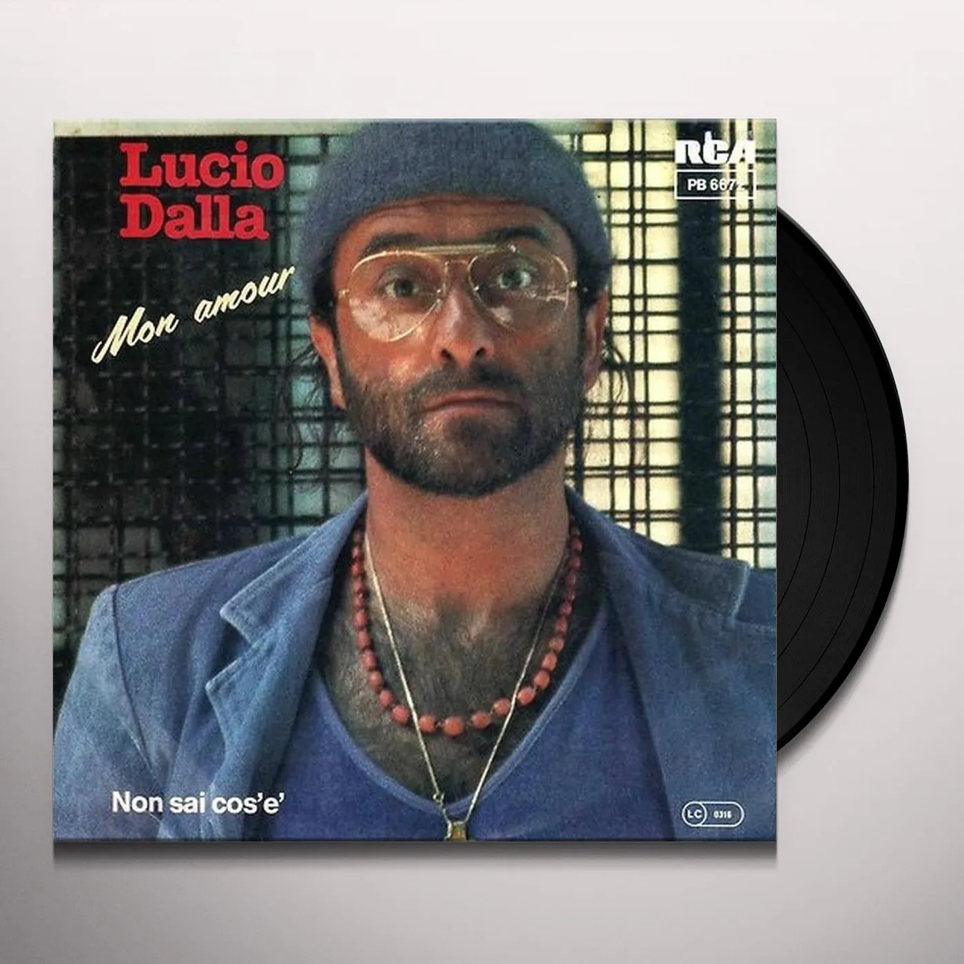 Lucio Dalla MON AMOUR / NON SAI COS'E Vinyl Record