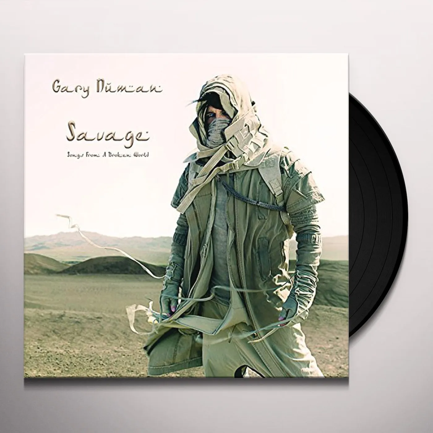 Gary Numan Savage (Songs from a Broken World) Vinyl Record