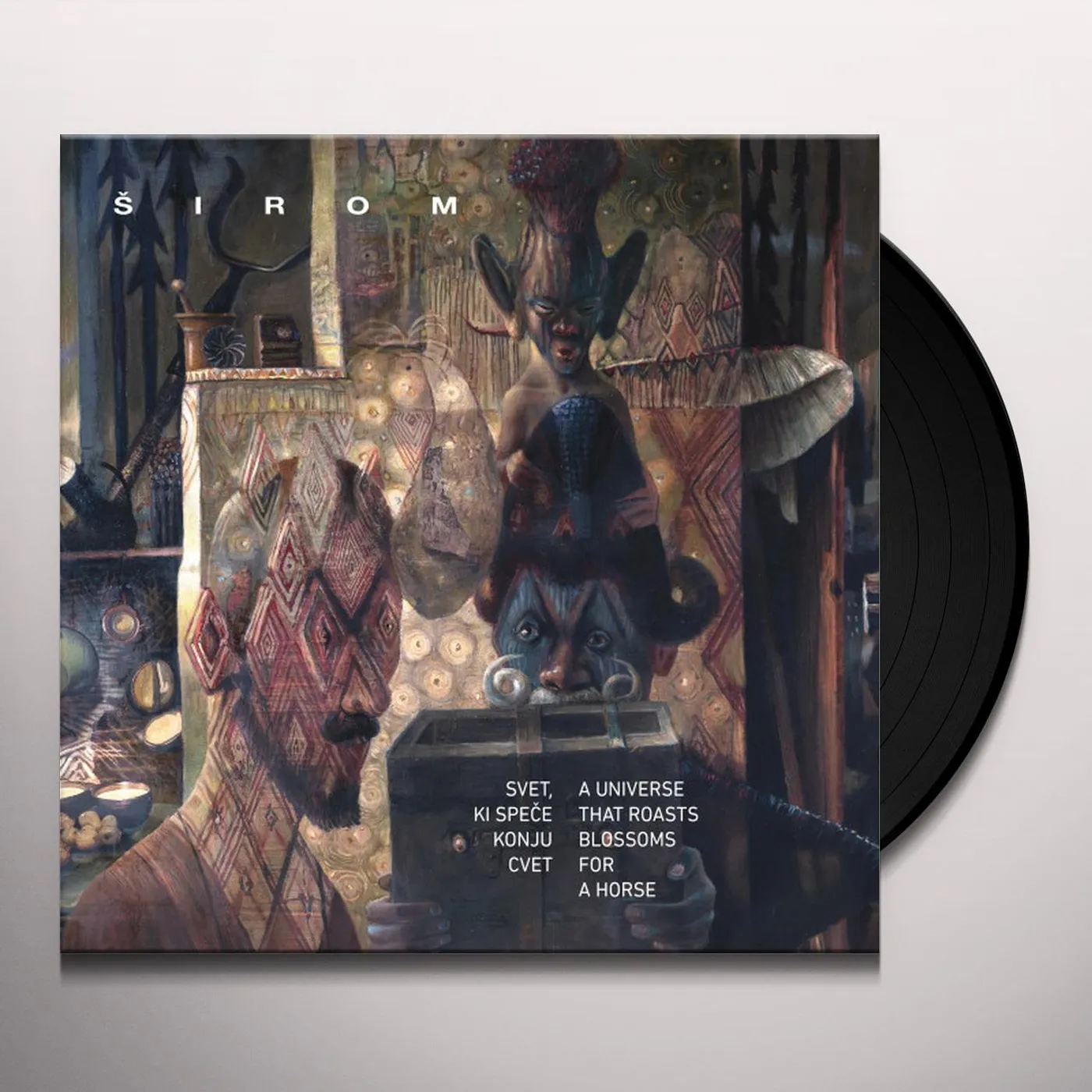Sirom UNIVERSE THAT ROASTS BLOSSOMS FOR A HORSE Vinyl Record