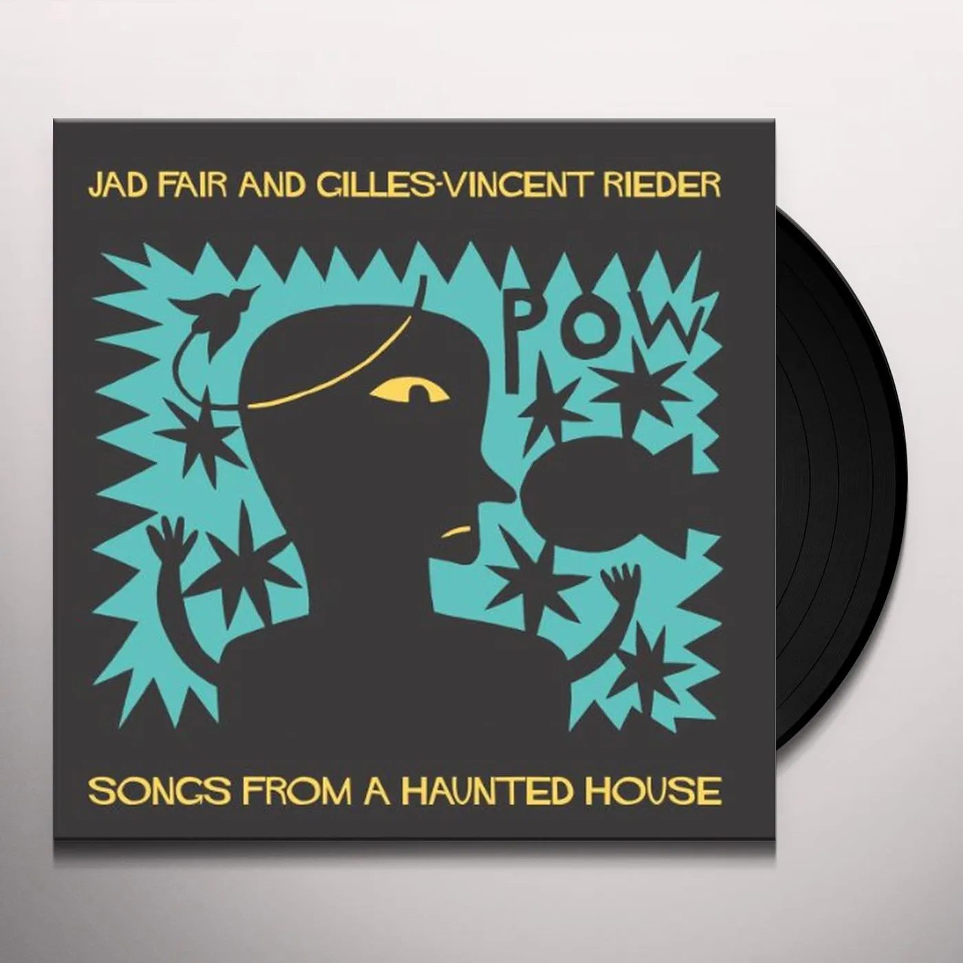 Jad Fair Songs From A Haunted House Vinyl Record