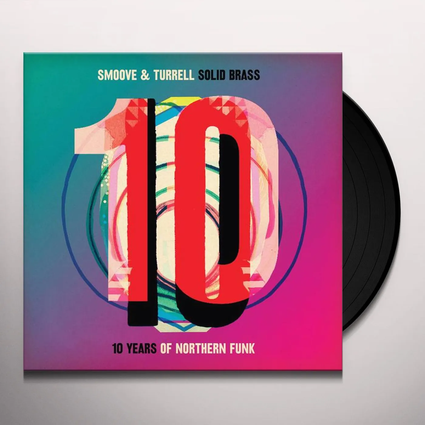 Smoove & Turrell SOLID BRASS: 10 YEARS OF NORTHERN FUNK Vinyl Record