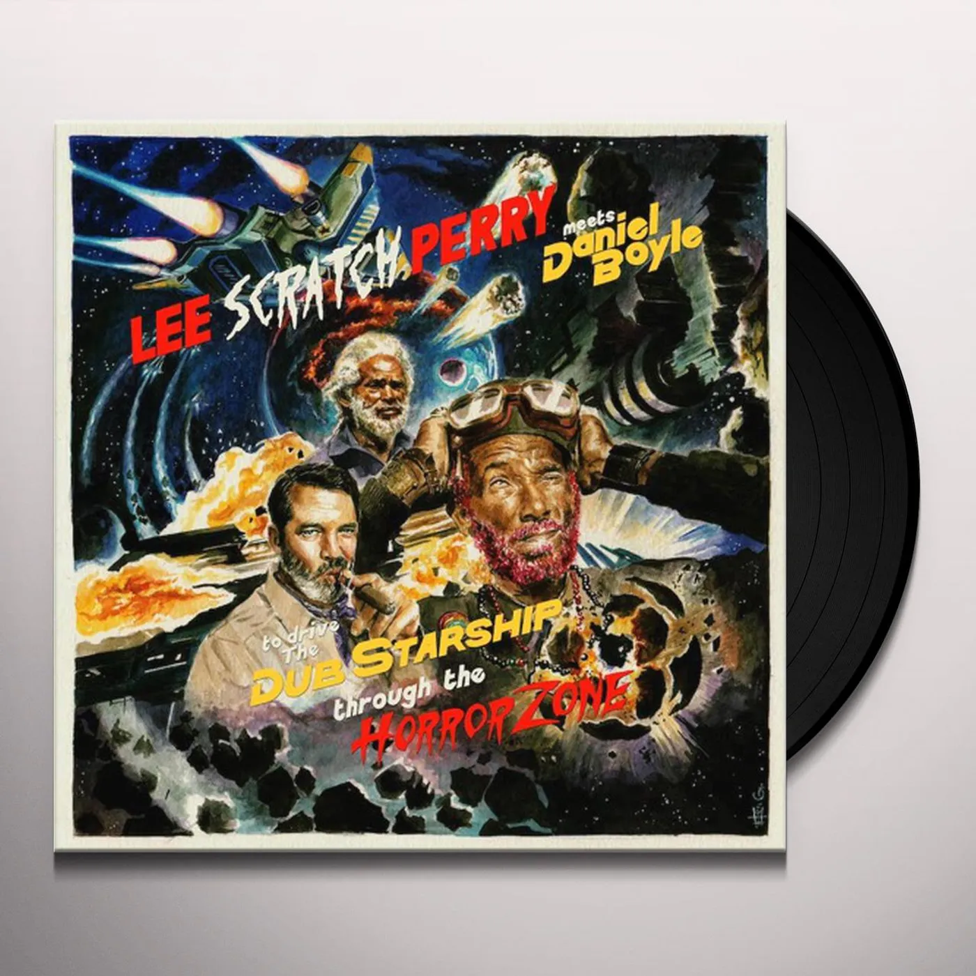 Lee "Scratch" Perry MEETS DANIEL BOYLE TO DRIVE DUB Vinyl Record