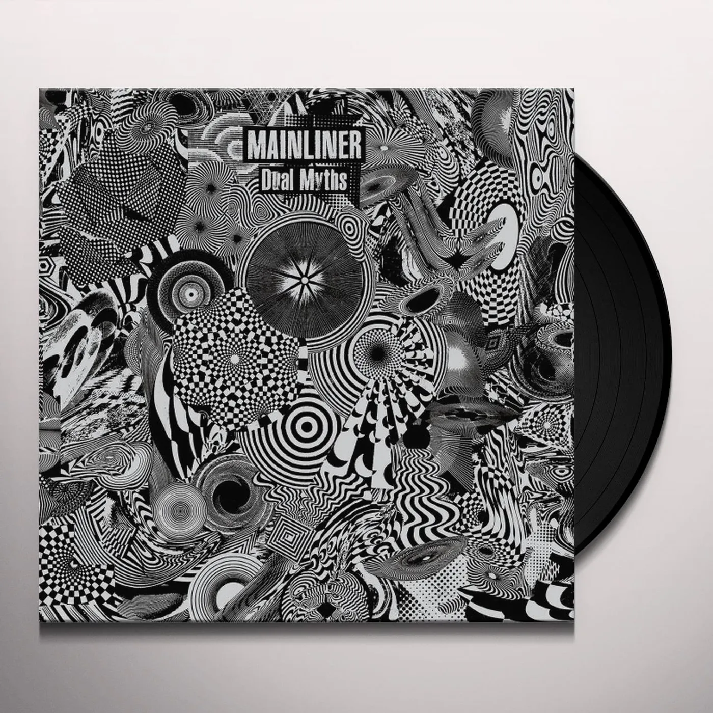 Mainliner DUAL MYTHS (2LP/1-SIVLER/1-BLACK VINYL) Vinyl Record