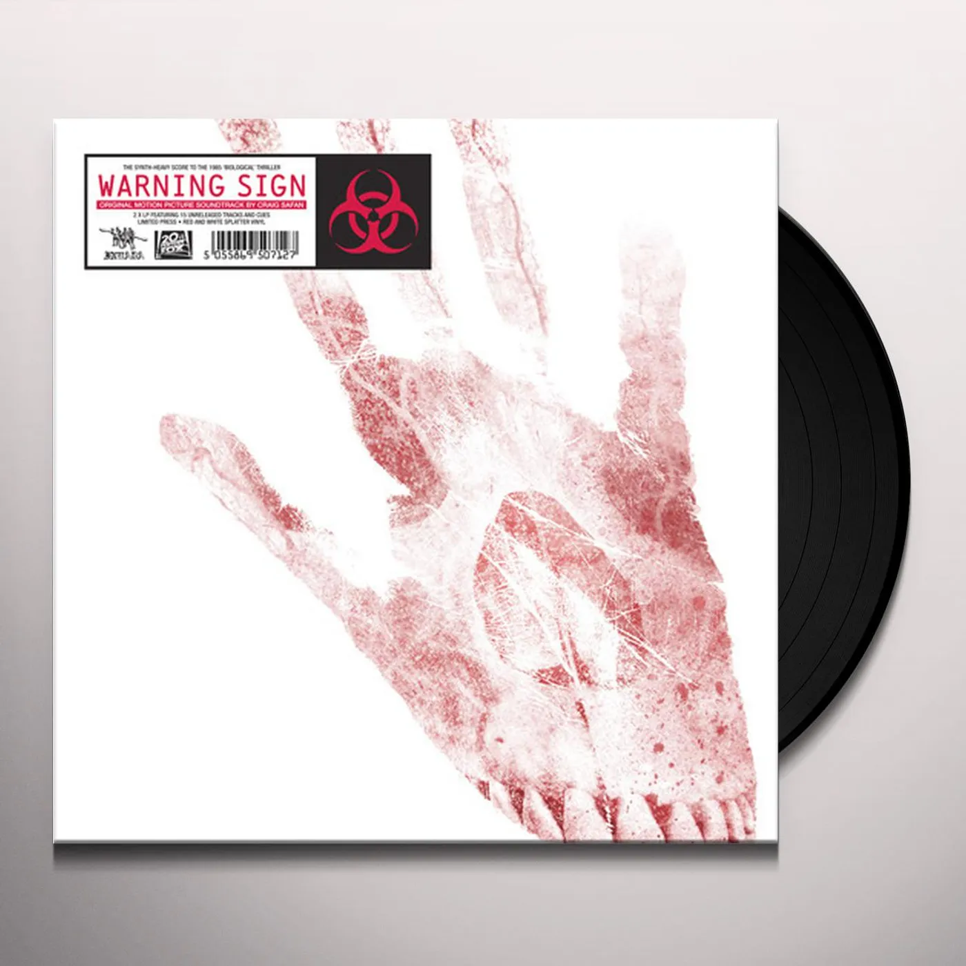 Craig Safan WARNING SIGN (SCORE) / Original Soundtrack Vinyl Record