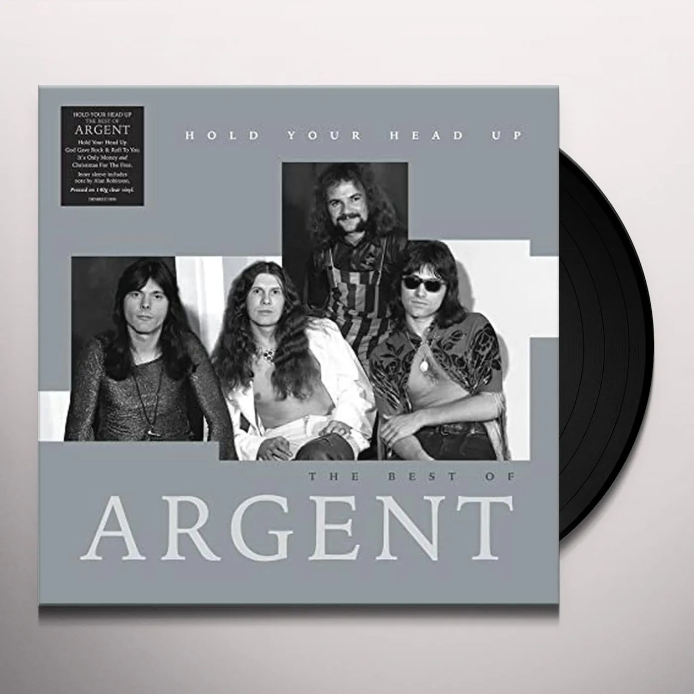 Argent HOLD YOUR HEAD UP - THE BEST OF (140G/CLEAR VINYL) Vinyl Record