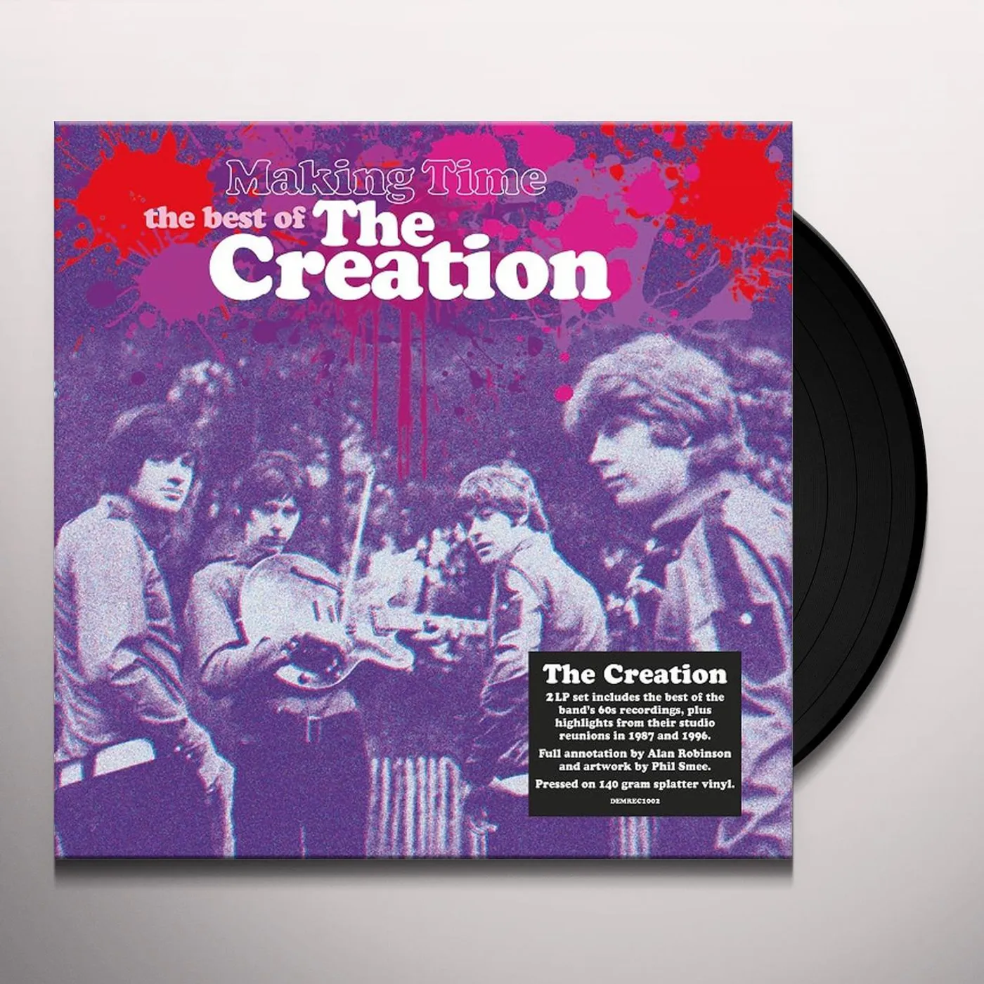 The Creation MAKING TIME: THE BEST OF Vinyl Record