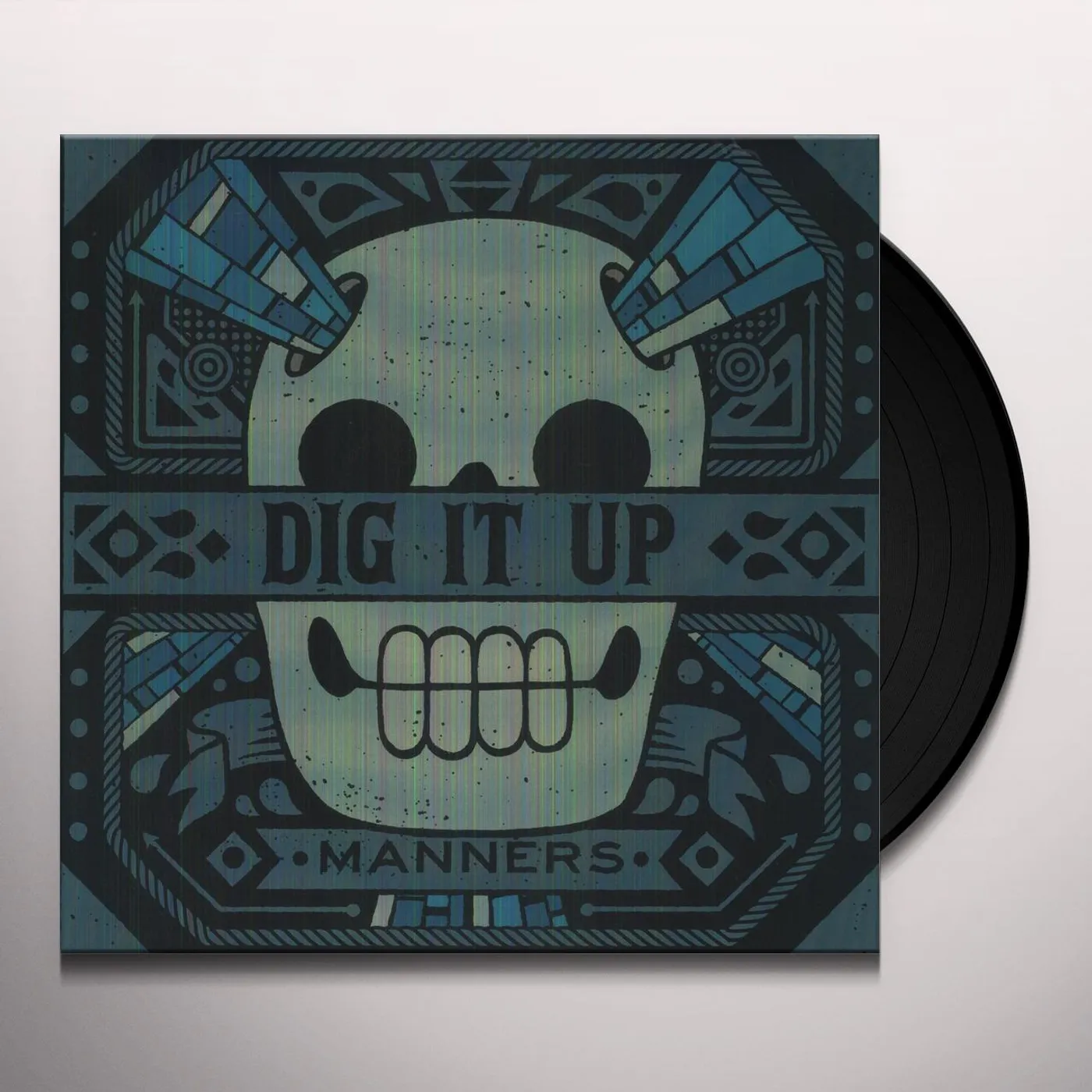 Dig It Up MANNERS (BLUE VINYL) Vinyl Record