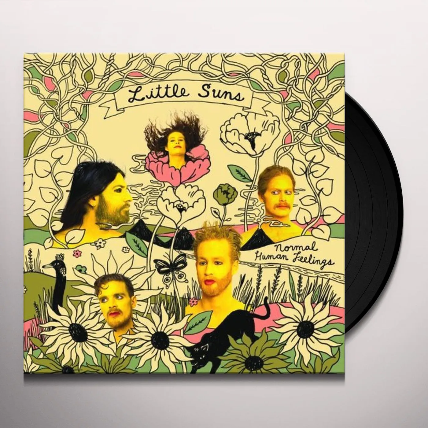 Little Suns Normal Human Feelings Vinyl Record