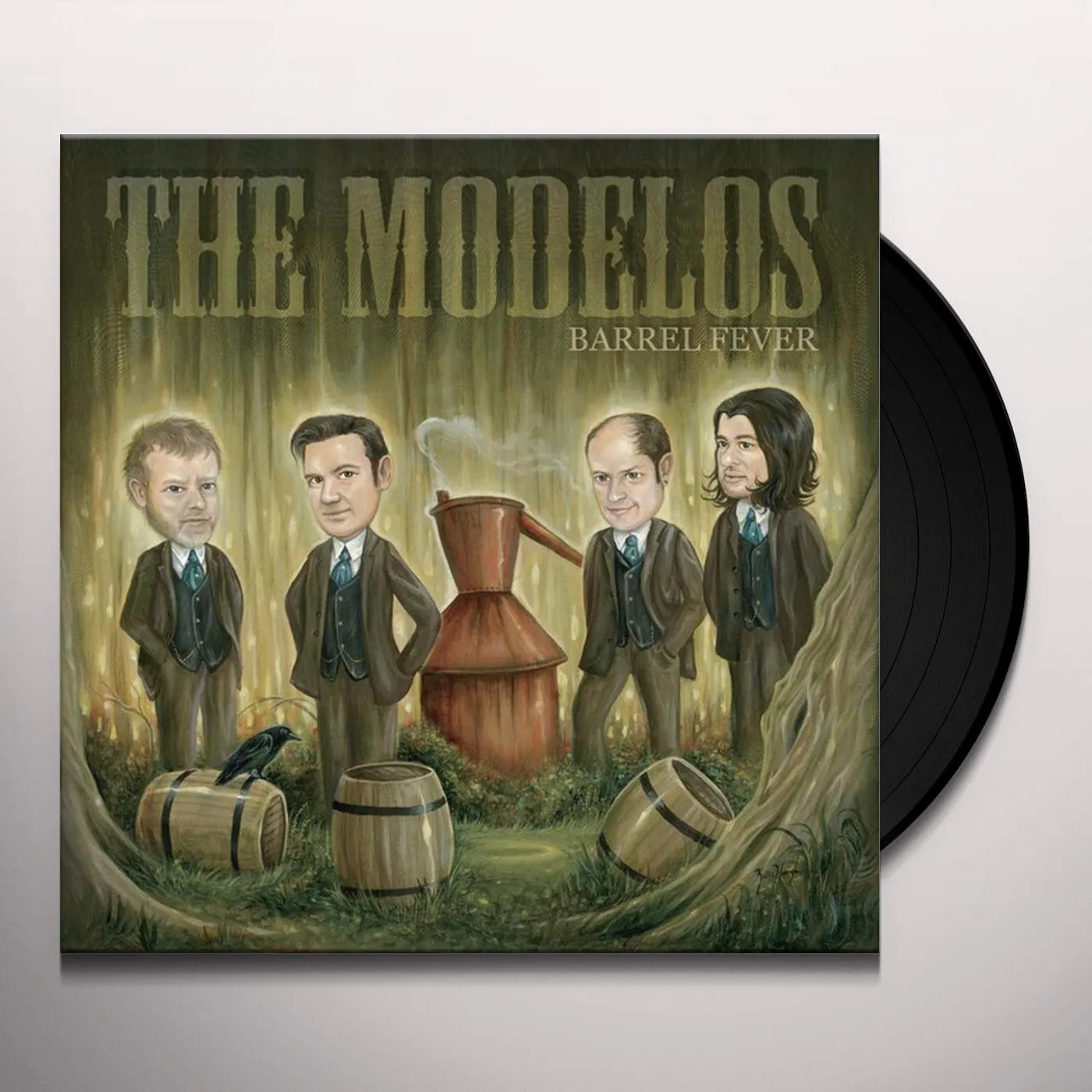 The Modelos Barrel Fever Vinyl Record