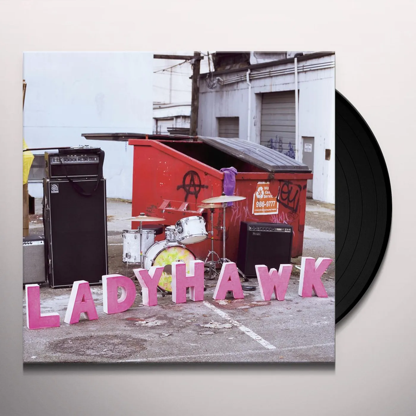 Ladyhawk Fight For Anarchy Vinyl Record