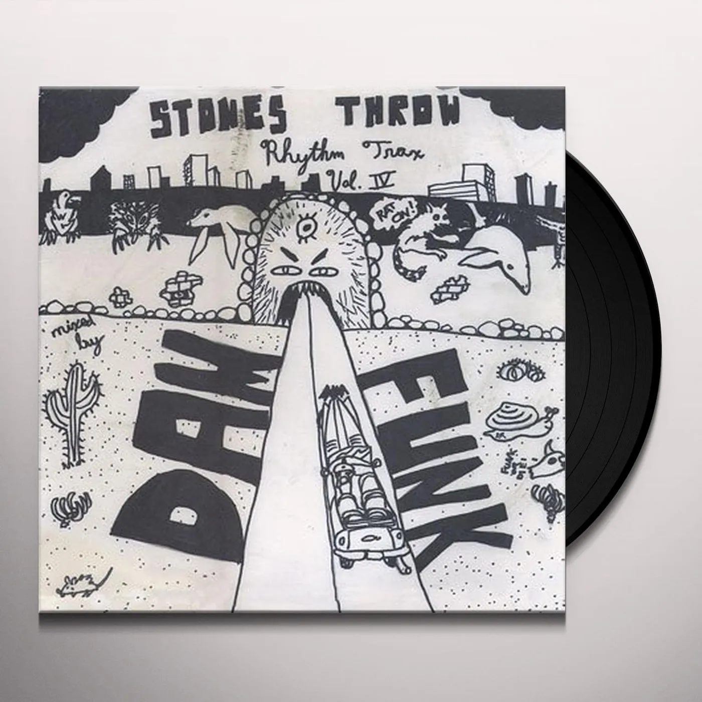 DāM-FunK RHYTHM TRAX 4 Vinyl Record