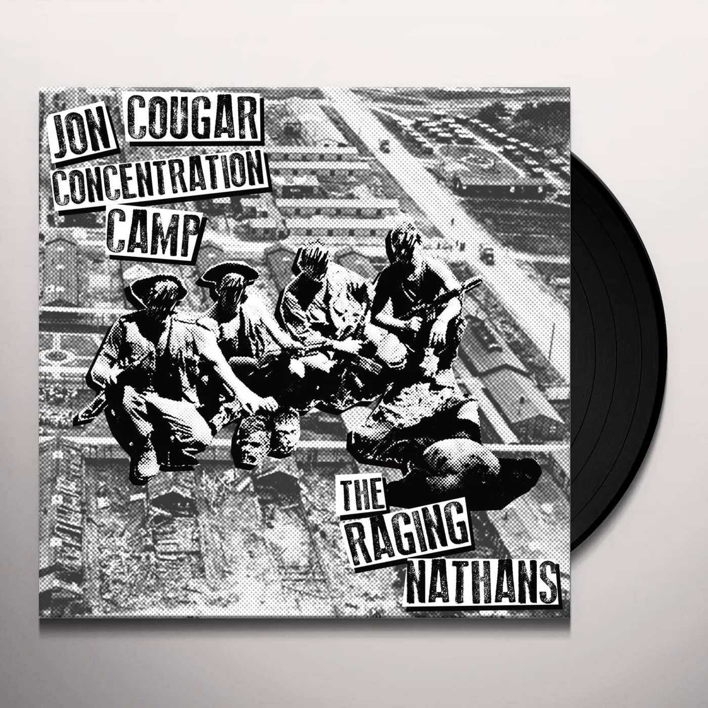 Jon Cougar Concentration Camp/The Raging Nathans Vinyl Record