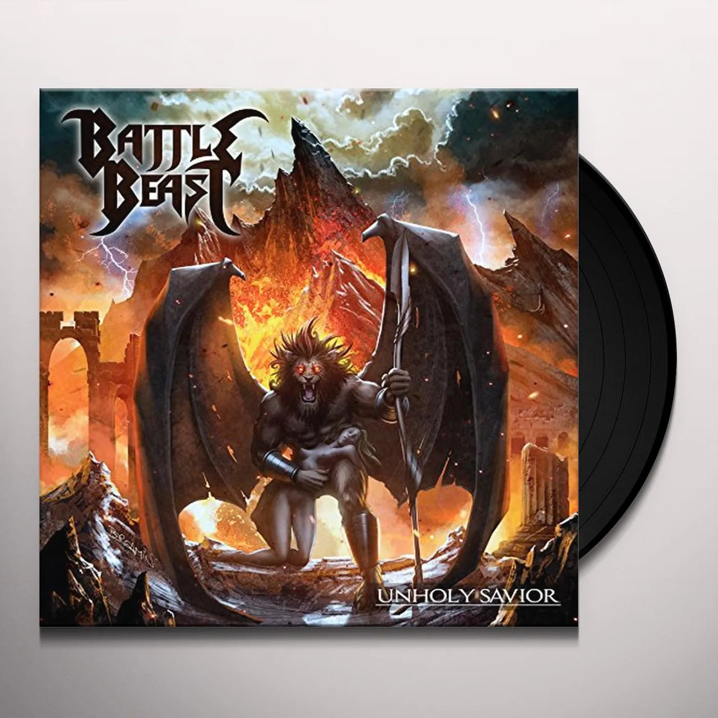 Battle Beast Unholy Savior Vinyl Record
