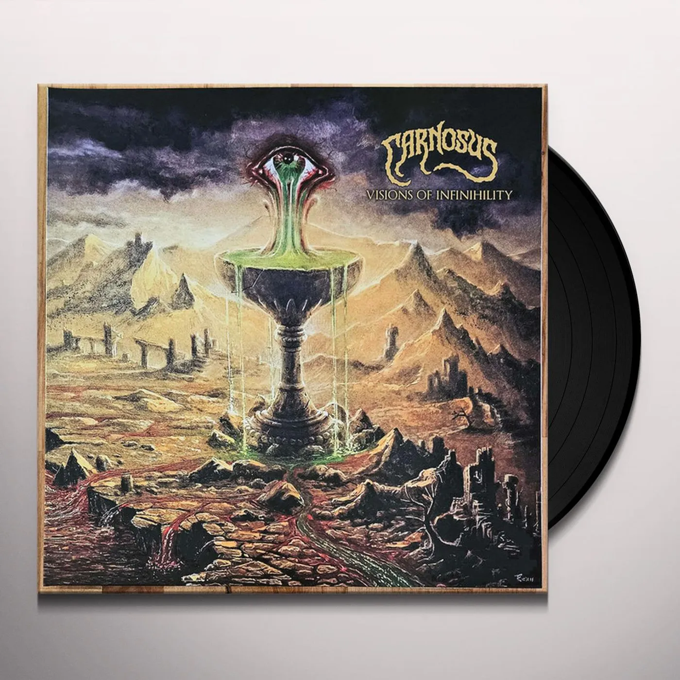 Carnosus VISIONS OF INFINIHILITY (RANDOM ECO MIX VINYL) Vinyl Record