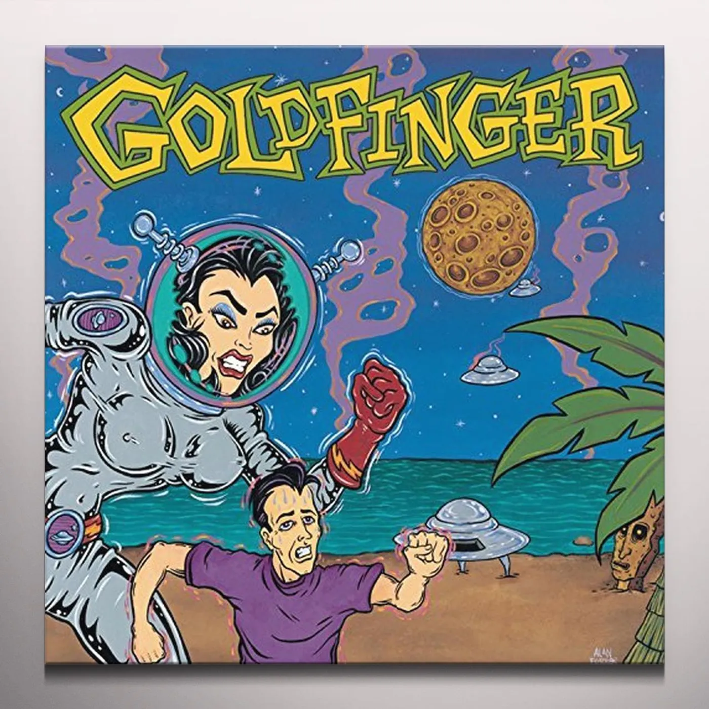 GOLDFINGER Vinyl Record - Colored Vinyl, Gatefold Sleeve, Limited Edition, 180 Gram Pressing