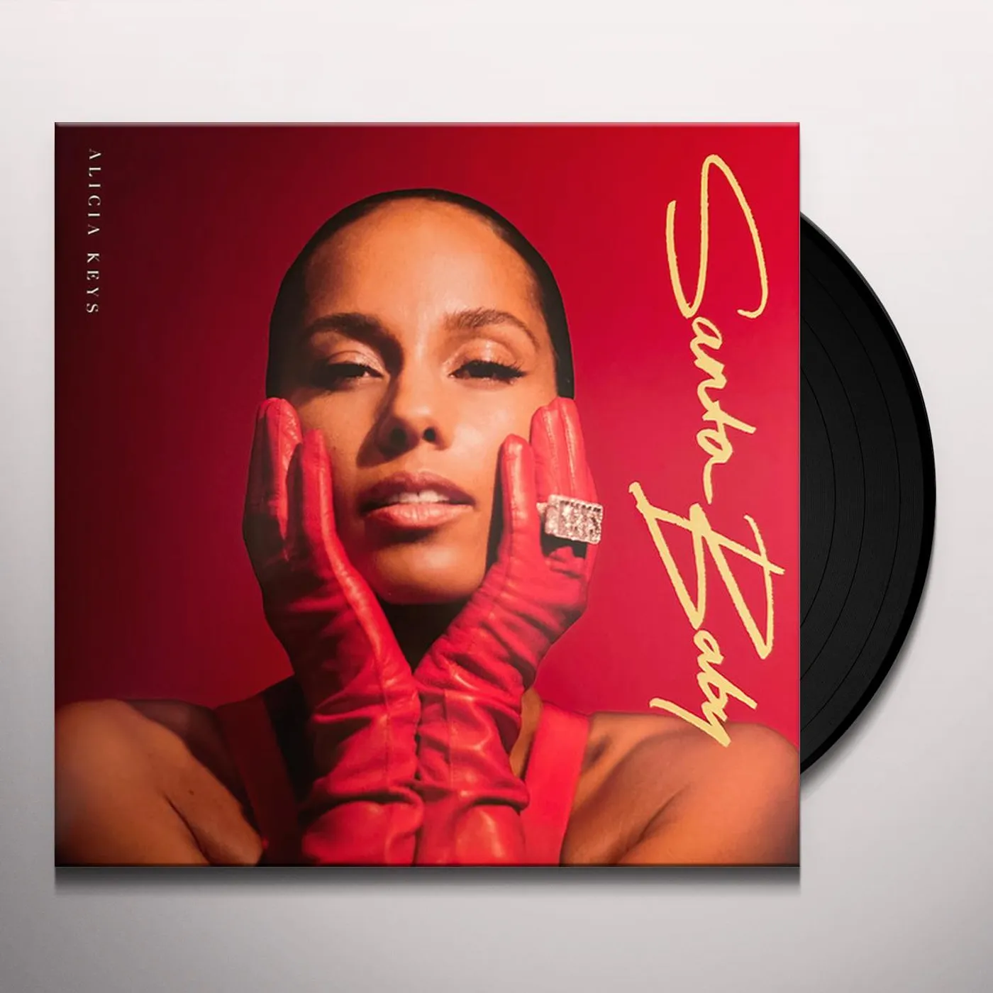 Alicia Keys SANTA BABY Vinyl Record